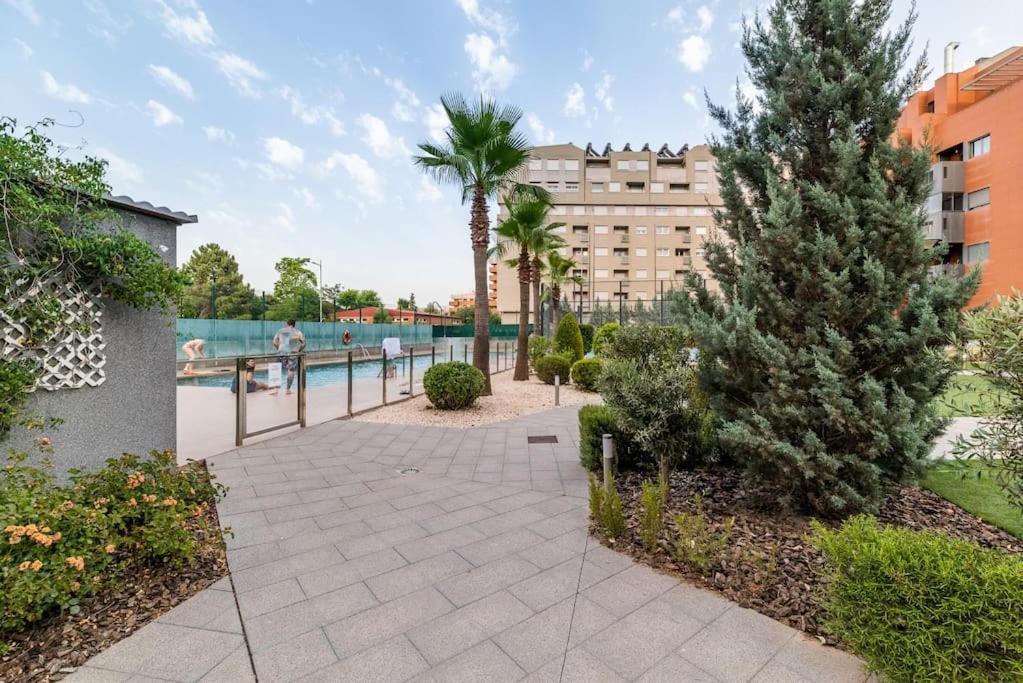 Ferienwohnung Moderno Apartamento Con Piscina Y Parking Granada Exterior foto