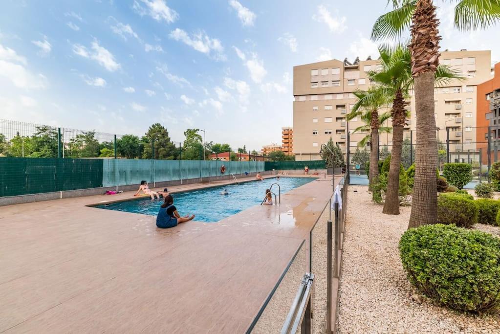 Ferienwohnung Moderno Apartamento Con Piscina Y Parking Granada Exterior foto